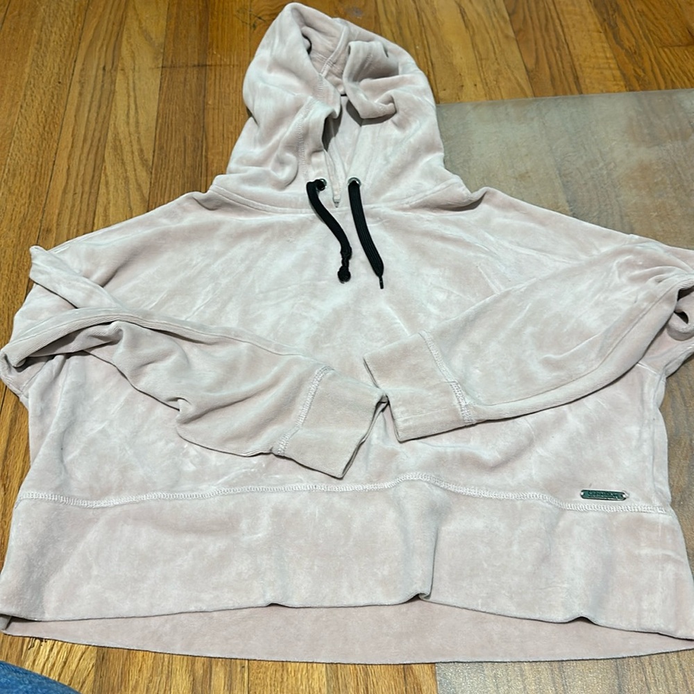 Calvin Klein velour hoodie
